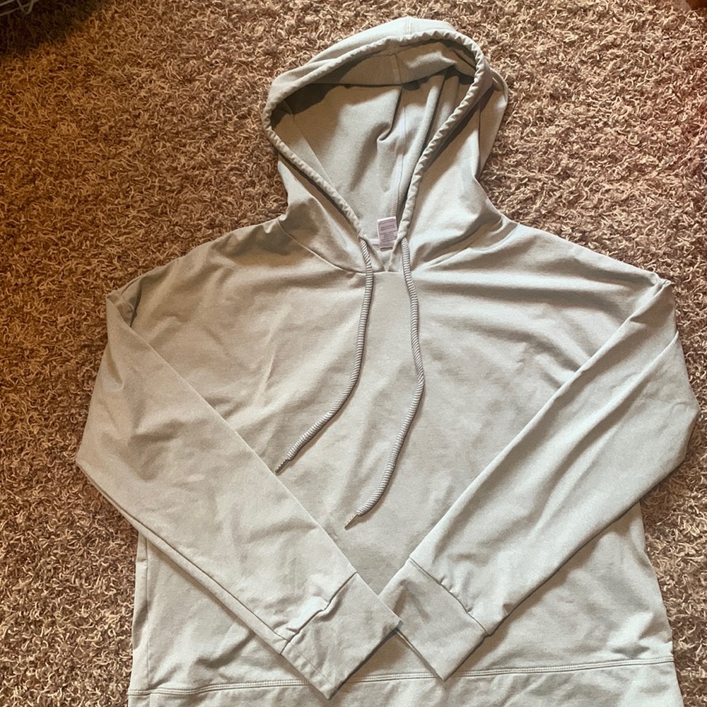 Senita Athletics Cross Over Hoodie - Grey XL